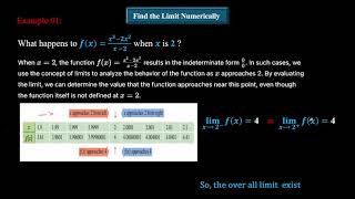 Find the Limit Numerically [upl. by Ormsby]