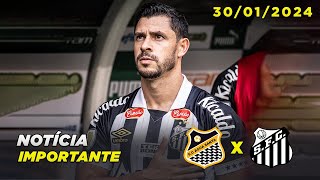 URGENTE  Notícia importante para o jogo de amanhã 30012024 [upl. by Hillier784]