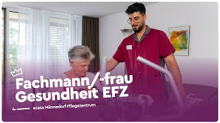 Fachmannfrau Gesundheit EFZ beim acasa Männedorf Pflegezentrum  Lehrstellenvideo  Yousty [upl. by Christel]