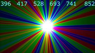 six in one solfeggio 396 417 528 639 741 852  theta beats [upl. by Malia]