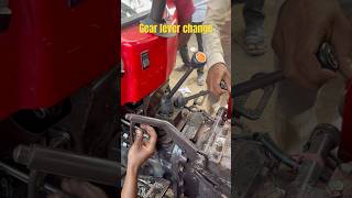 How to change gear lever👨‍🔧 Tractor mechanic  repair gearbox shorts mechanic tractorvideo [upl. by Downes]