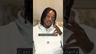 Wiz Khalifa demande à Macron de légaliser la weed 🌿 en France 🇫🇷 🤣🤣🤣wizkhalifa macron mdr [upl. by Sawyere]