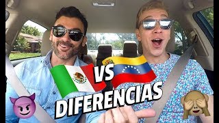 Comparando PALABRAS MEXICANAS vs VENEZOLANAS ft Mauricio Mejia [upl. by Asselam]