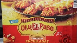 Old El Paso Chicken Enchiladas Review [upl. by Florinda489]