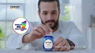 Centrum Men Supports Overall Health  Product Film  Worlds No1 Multivitamin [upl. by Eniksre]