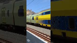 Groene trein  virmm1 6 bakken komt langs geldermalsen [upl. by Nellac56]