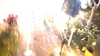 FeuerwerkUnfall mit Silvesterrakete Explosion am Boden  Nachbar rastet aus [upl. by Eignav378]