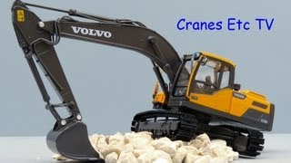 Motorart Volvo EC220D Crawler Excavator by Cranes Etc TV [upl. by Nitsej]