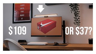 Baseus vs BenQ Monitor Light Bar  Buy WHICH one [upl. by Lodhia]