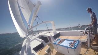 Beneteau Oceanis 511 PreDelivery testing in San Diego [upl. by Ym]