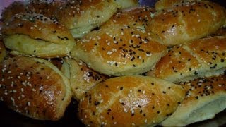 Türkische Teigtaschen mit HackfüllungTürkische RezepteKiymali pogca [upl. by Neil]