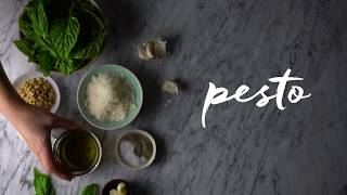 How To Make Pesto Sauce [upl. by Sclar]