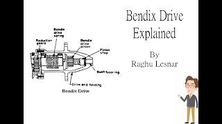 Bendix Drive Explanation Raghu Lesnar [upl. by Bashemath]