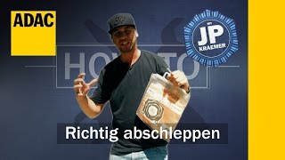 ADAC How To Auto richtig abschleppen mit Jean Pierre Kraemer  ADAC [upl. by Anuahsar]