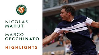 Nicolas Mahut vs Marco Cecchinato  Round 1 Highlights  RolandGarros 2019 [upl. by Trevlac]