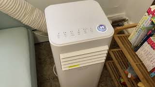 DELLA Smart WiFi Enabled 8000 BTU Portable Air Conditioner Review GREAT AC Strong and VERY QUIET [upl. by Arva]