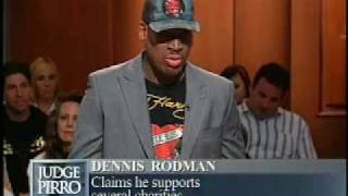 Chicago Bulls Star Dennis Rodman sues his friend for 4K on Judge Pirro [upl. by Meador]