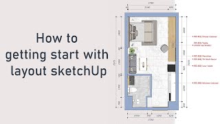 Layout SketchUp Lesson02Getting Start With Layout SketchUp [upl. by Haraz]