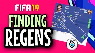 FIFA 19 FINDING REGENS [upl. by Hugo699]