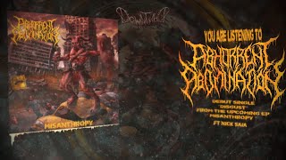 ABHORRENT ABOMINATION  DISGUST FT NICK SAIA SINGLE 2021 SW EXCLUSIVE [upl. by Nerrag]