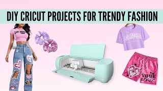 Revamp Your Style DIY Cricut Projects for Trendy Fashion [upl. by Moseley]