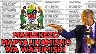 TAMISEMI LEO TUMIENI MFUMO UHAMISHO WA WATUMISHI UHAMISHO WA WALIMU 2024 [upl. by Aicnom]