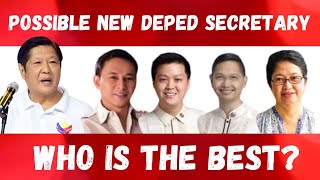 POSSIBLE NEW DEPED SECRETARY [upl. by Fridell730]