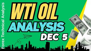 Crude Oil WTI Daily Analysis for December 5 2023 by Nina Fx [upl. by Elbart]