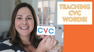 How to teach CVC words in Kindergarten First and Second Grade  cvc word activities [upl. by Ailalue]