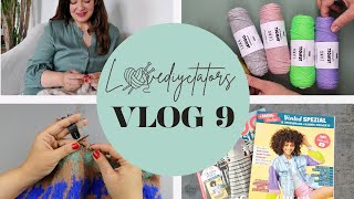 Vlog 9  Atelier Burda Buch und ein paar Socken [upl. by Delanty]