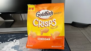 New Goldfish Crisps Cheddar [upl. by Ahsieym]