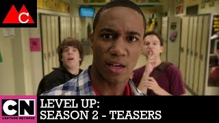 Level Up Season 2 Teasers  Level Up  Cartoon Network Shows  Matt McElhannon [upl. by Anedal862]