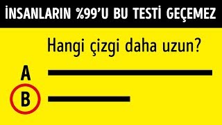 BEYİN GÜCÜNÜZÜ TEST EDEN 7 BİLMECE [upl. by Fabrin]