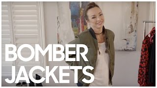 Bomber Jackets  Secrets Of A Stylist [upl. by Fanni677]