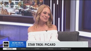 Jeri Ryan talks final season of Star Trek Picard [upl. by Eyram446]