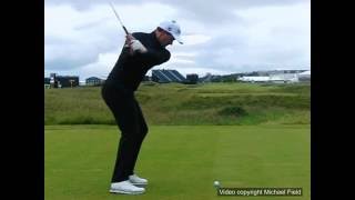 Adam Scott golf swing  long Iron downtheline July 2016 [upl. by Corel]