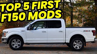 The FIRST 5 Mods You Should Do to your F150 [upl. by Adnertal]