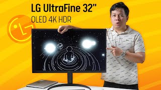 LG UltraFine 32EP950 32quot OLED 4K HDR  73 Triệu chỉ còn 25tr sau 2 năm [upl. by Pascoe]