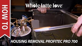 How To Profitec Pro 700 Housing Removal [upl. by Onibas]