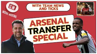 Arsenal transfer talk Isak chances  Joao Neves latest  Priority positions  Artetas contract [upl. by Tra]