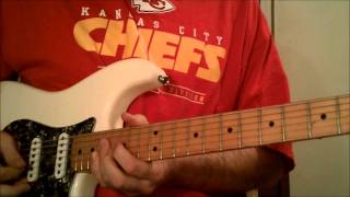 NFL Theme Matt Mahoney Guitar nfl football theme song KC Chiefs Football song CBS NFL Theme [upl. by Yorgos]