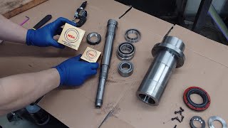 Tormach 1100MX BT30 complete spindle rebuild 4K video [upl. by Mussman268]