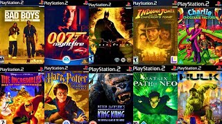 Top 20 Best PS2 MOVIE Games You Must Play 2024 Edition [upl. by Erodavlas]