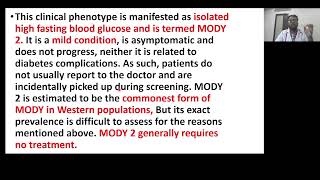 Monogenic forms of Diabetes [upl. by Namsaj509]