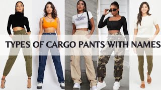 Types of Cargo Pants for Women with Names [upl. by Annoek186]