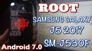 ROOT SAMSUNG GALAXY J5 2017 SMJ530F ANDROID 70 REV U1 WITH Z3X BOX [upl. by Kimbell]