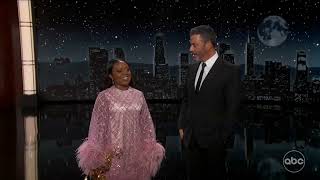 Jimmy Kimmel apologizes to Quinta Brunson for dumb comedy bit at Emmys [upl. by Tidwell290]