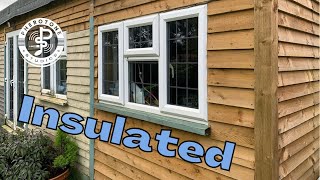 How to Insulate a shed [upl. by Rosio592]