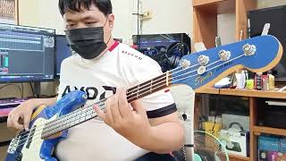 แผลเป็น  bodyslam FeatJeff Satur  Bass Cover by Premz [upl. by Eneleoj]