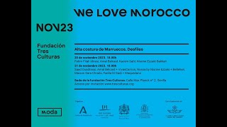 We love Morocco Desfiles de alta costura marroquí [upl. by Hailahk]